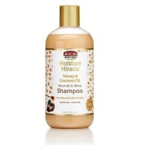 African Pride African Pride Moisture Miracle Honey, Chocolate&Coconut Oil Shampoo 354 Ml African Pride African Pride Moisture Miracle Honey, Chocolate&Coconut Oil Shampoo 354 Ml