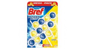 Bref Bref Power Aktive Toiletblok 4 In 1 Citroen - 3 Stuks