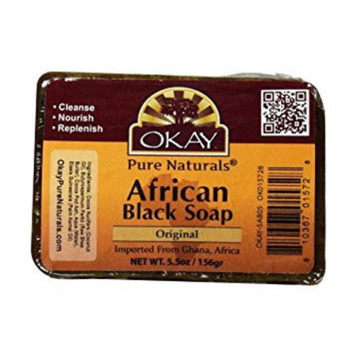 Okay Okay African Black Soap 156 Gram Okay Okay African Black Soap 156 Gram