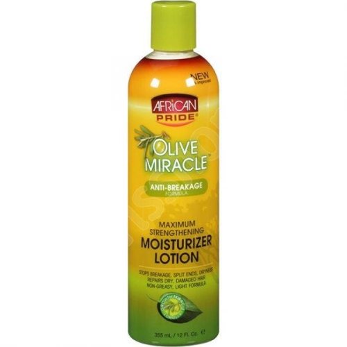 African Pride African Pride Olive Miracle Anti-Breakage Maximum Strengthening Moisturizer Lotion 355 Ml African Pride African Pride Olive Miracle Anti-Breakage Maximum Strengthening Moisturizer Lotion 355 Ml