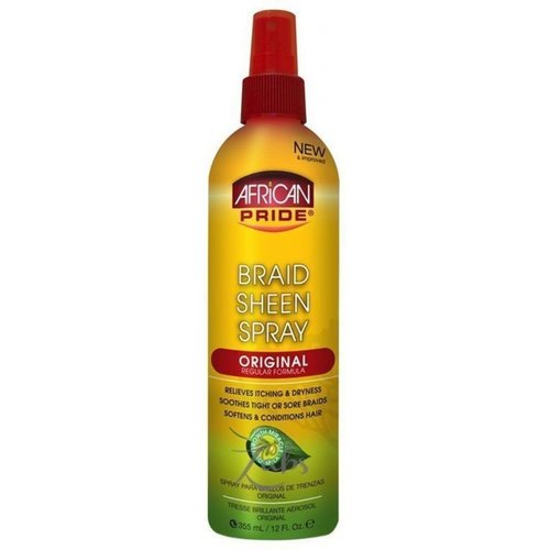 African Pride African Pride Brain Sheen Spray 355 Ml African Pride African Pride Brain Sheen Spray 355 Ml