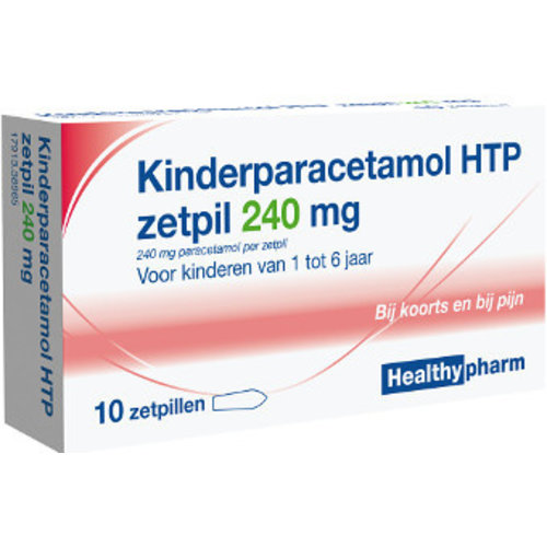 Healthy Healthy Paracetamol Zetpil 240 Mg - 10 Sup