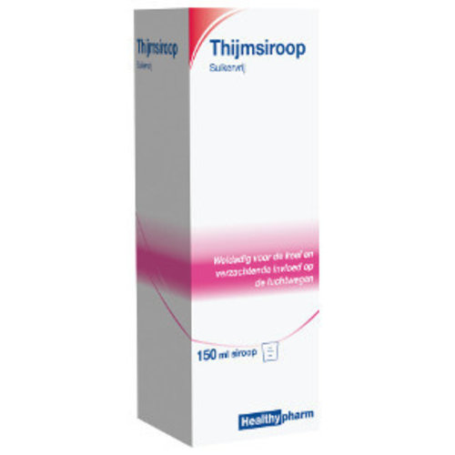 Healthy Healthy Thijm Siroop Suikervrij - 150 Ml Healthy Healthy Thijm Siroop Suikervrij - 150 Ml