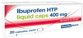 Image of Healthypharm Ibuprofen 400mg Liquid - 20 Capsules