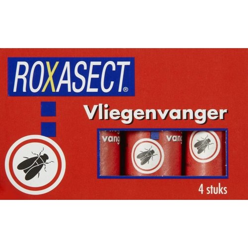 Roxasect Roxasect Vliegenvangers - 4 Stuks Roxasect Roxasect Vliegenvangers - 4 Stuks
