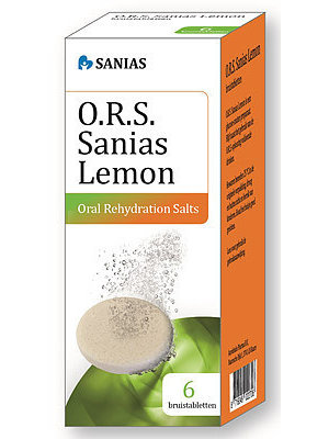 Sanias Sanias Ors Lemon - 6 Bruistabletten