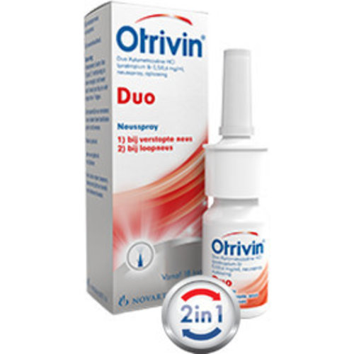 Otrivin Otrivin Neusspray Duo - 10 Ml Otrivin Otrivin Neusspray Duo - 10 Ml
