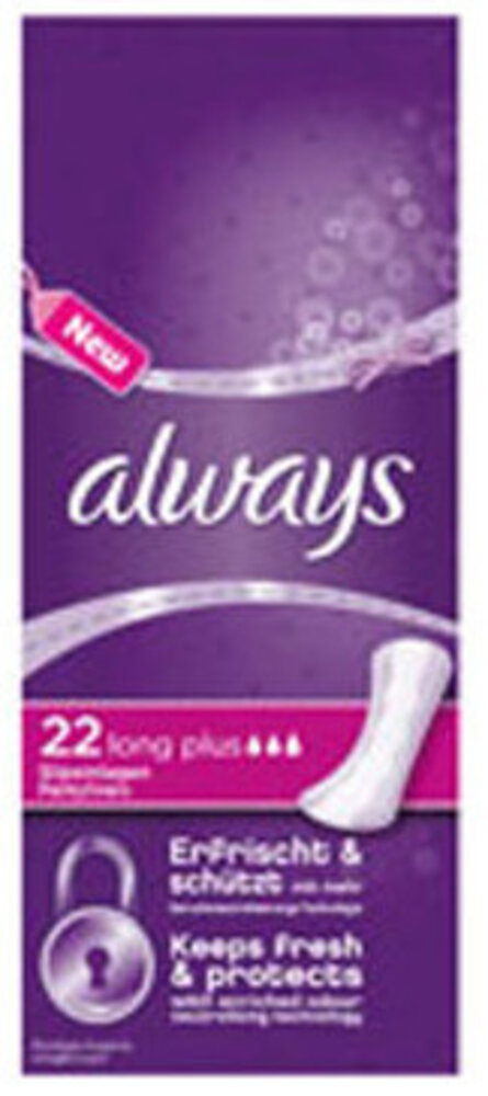 Always Always Inlegkruisjes Long Plus - 22 Stuks