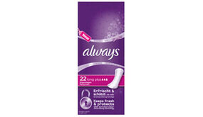 Always Always Inlegkruisjes Long Plus - 22 Stuks Always Always Inlegkruisjes Long Plus - 22 Stuks