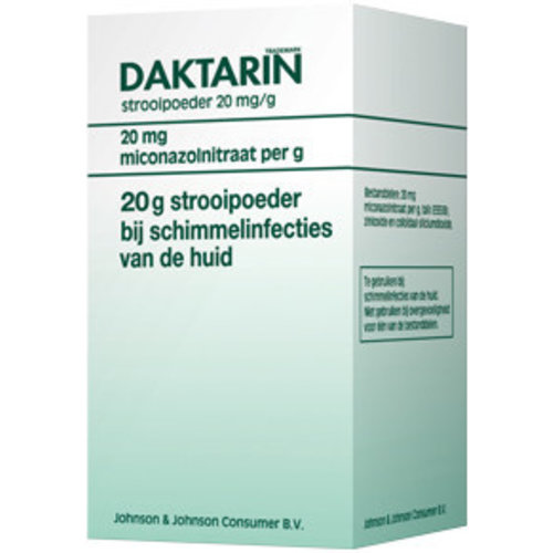 Daktarin Daktarin Strooipoeder - 20 Gram Daktarin Daktarin Strooipoeder - 20 Gram