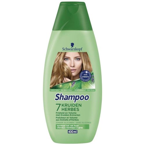 Schwarzkopf Schwarzkopf Shampoo 7 Kruiden - 400 Ml Schwarzkopf Schwarzkopf Shampoo 7 Kruiden - 400 Ml