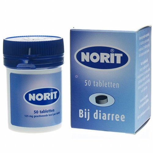 Norit Norit Tabletten - 50 Tabletten Norit Norit Tabletten - 50 Tabletten