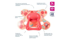 Difrax Difrax Fopspeen Dental Extra Sterk 18+ - 1 Stuks Difrax Difrax Fopspeen Dental Extra Sterk 18+ - 1 Stuks