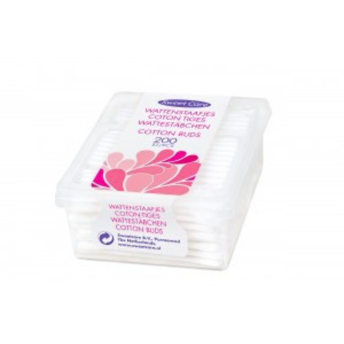 Sweet care Sweet Care Wattenstaafjes Box 200 Stuks Sweet care Sweet Care Wattenstaafjes Box 200 Stuks