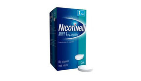 Nicotinell Nicotinell Zuigtablet Mint 1mg - 96 Stuks Nicotinell Nicotinell Zuigtablet Mint 1mg - 96 Stuks