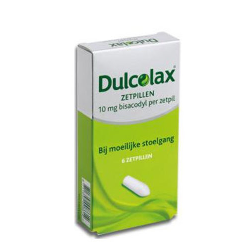 Dulcolax Dulcolax Zetpillen - 6 Stuks Dulcolax Dulcolax Zetpillen - 6 Stuks