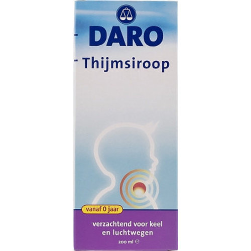 Darokind Darokind Thijmsiroop 200 Ml Darokind Darokind Thijmsiroop 200 Ml