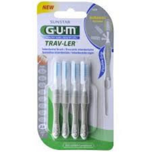 Gum Gum Ragers Trav-Ler Grijs 2.0mm - 4 Stuks Gum Gum Ragers Trav-Ler Grijs 2.0mm - 4 Stuks