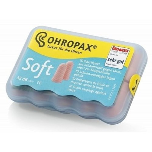 Ohropax Ohropax Soft Geluid - 10 Stuks Ohropax Ohropax Soft Geluid - 10 Stuks