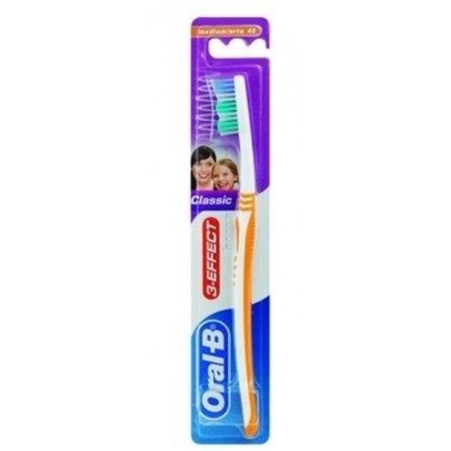 Oral B Oral B Tandenborstel Classic 3 Effect 40 Medium - 1 Stuks Oral B Oral B Tandenborstel Classic 3 Effect 40 Medium - 1 Stuks
