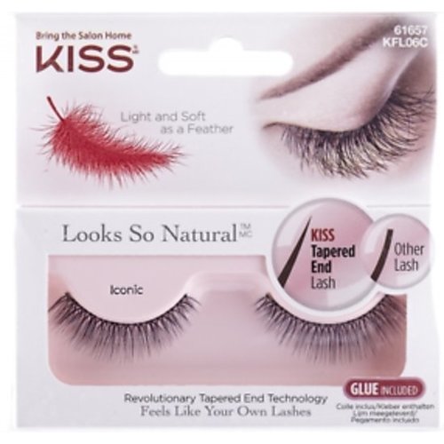 Kiss Kiss Wimpers Incl Lijm Natural Kiss Kiss Wimpers Incl Lijm Natural