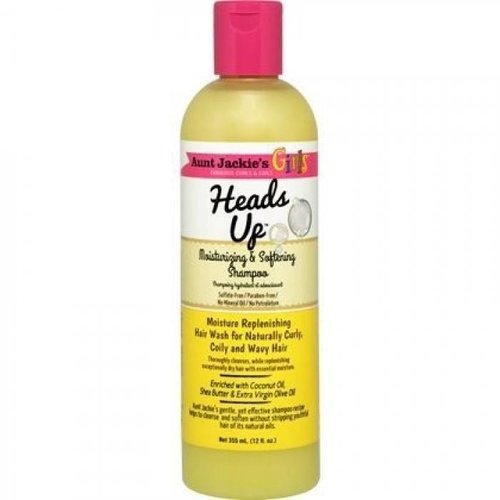 Aunt Jackie's Aunt Jackies Girls Fabulous Curls & Coils Heads Up Moisturizing & Softening Shampoo 355 Ml Aunt Jackie's Aunt Jackies Girls Fabulous Curls & Coils Heads Up Moisturizing & Softening Shampoo 355 Ml