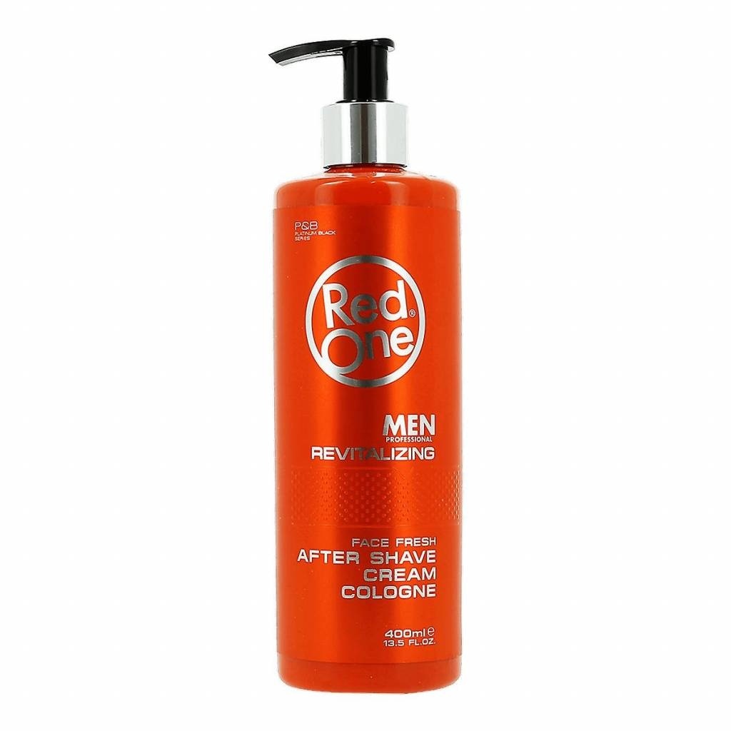 RED ONE MEN REVITALIZING AFTER SHAVE CREAM COLOGNE 400 ML