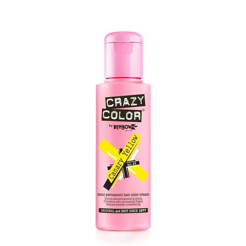 Crazy color Crazy Color Canary Yellow No 49 100 Ml Crazy color Crazy Color Canary Yellow No 49 100 Ml