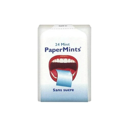 Snoep Papermints 24 Mint Sugar Free Snoep Papermints 24 Mint Sugar Free