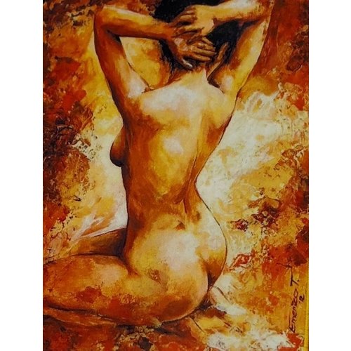 Diamond Painting Naakte Vrouw H380 40 cm x 50 cm Diamond Painting Naakte Vrouw H380 40 cm x 50 cm