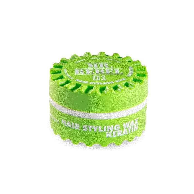 Haar Wax-Mr.Rebel Hair Styling Wax-Haar Wax-Hair Gel-Mr.Rebel Hair Styling Wax 08 Groen {6 Stuks} 900 ML