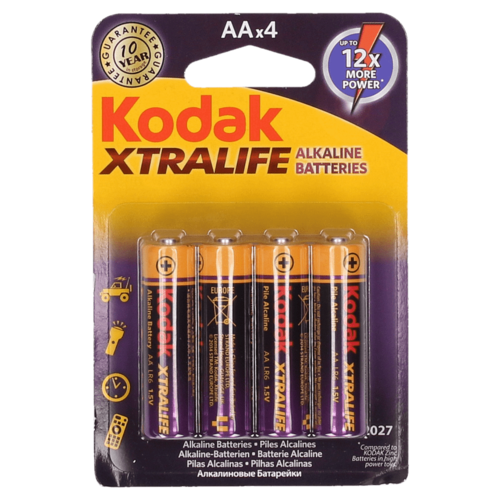 Kodak Kodak Xtralife Batterij Aa 12 Stuks Kodak Kodak Xtralife Batterij Aa 12 Stuks