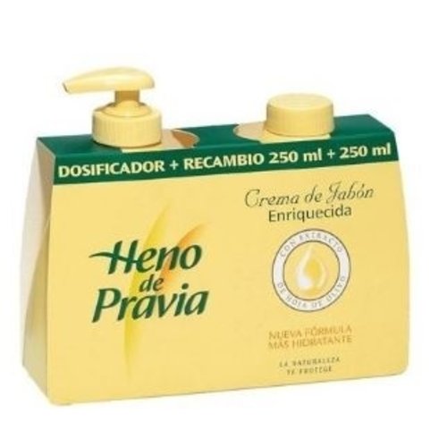 Heno de pravia Heno De Pravia 2x 250 Ml Vloeibaar Zeep Heno de pravia Heno De Pravia 2x 250 Ml Vloeibaar Zeep