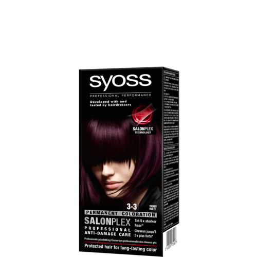 Syoss Syoss Colors Haarverf Violet 3-3 Syoss Syoss Colors Haarverf Violet 3-3
