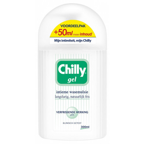 Chilly Chilly Intieme Wasemulsie Verfrissende Werking 300 Ml Chilly Chilly Intieme Wasemulsie Verfrissende Werking 300 Ml