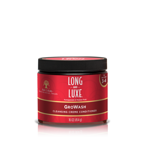 As i Am As I Am Long And Luxe Growash Cleansing Creme Conditioner 454 Gram As i Am As I Am Long And Luxe Growash Cleansing Creme Conditioner 454 Gram