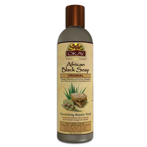 Okay Okay African Black Soap Deep Moisturizing Healer 237 Ml Okay Okay African Black Soap Deep Moisturizing Healer 237 Ml