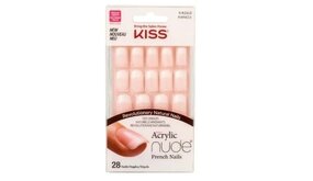 Kiss Kiss Acryl Kunst Natural Nagels Nude Recht 28 Stuks