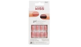 Kiss Kiss Gel Fantasy Nagels Pink 28 Stuks