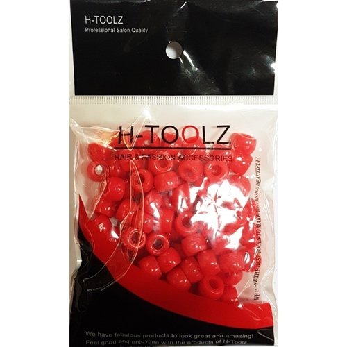 Kralen rood 100 stuks Kralen rood 100 stuks