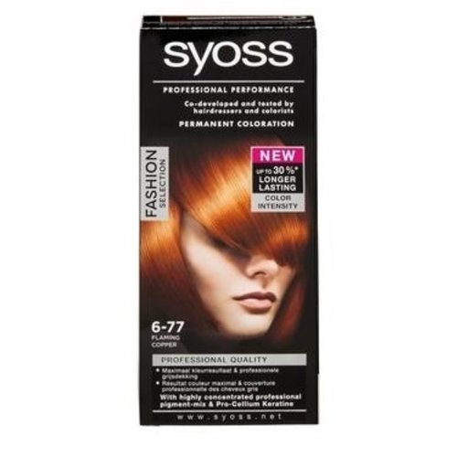 Syoss Syoss Haarverf 6-77 Koper Syoss Syoss Haarverf 6-77 Koper