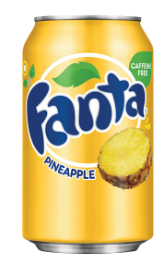 Fanta Pineapple USA - Tray 12 stuks - 355ML