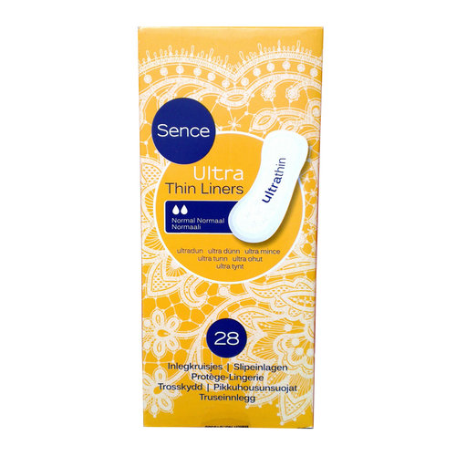 Sence Sence Ultra Thin Liners - Inlegkruisjes 28 Stuks Sence Sence Ultra Thin Liners - Inlegkruisjes 28 Stuks