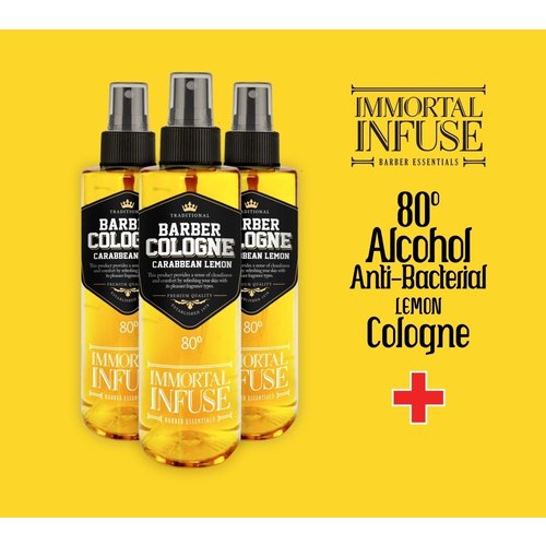 Immortal Immortal Infuse Lemon Cologne 80% Alcohol 150 Ml Spray Immortal Immortal Infuse Lemon Cologne 80% Alcohol 150 Ml Spray