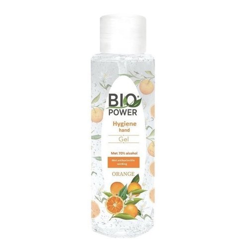 Biopower Biopower Handgel 100 Ml Met 70% Alcohol Sinasappelgeur Biopower Biopower Handgel 100 Ml Met 70% Alcohol Sinasappelgeur