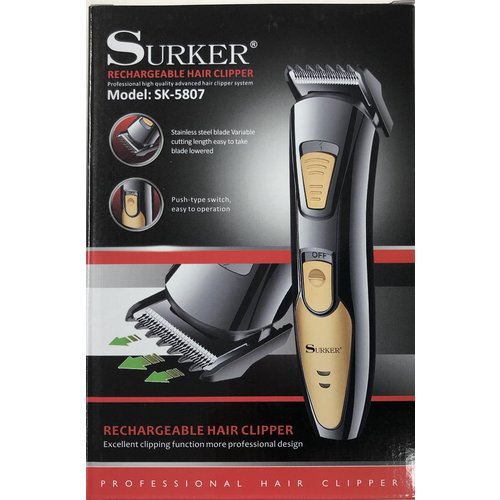 Surker Surker Haar Trimmer Model Sk-5807 Surker Surker Haar Trimmer Model Sk-5807