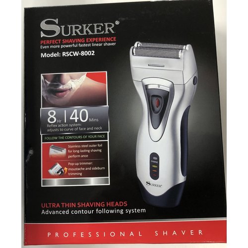 Surker Surker Shaving Experience Model Rscw-8002 Surker Surker Shaving Experience Model Rscw-8002