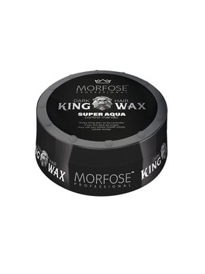 Morfose Morfose King Wax - Super Aqua Zwart 175 Ml