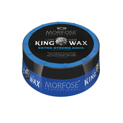Morfose Morfose King Wax - Extra Strong Aqua Blauw 175 Ml Morfose Morfose King Wax - Extra Strong Aqua Blauw 175 Ml