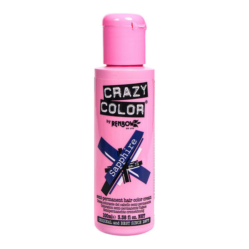 Crazy color Crazy Color - Sapphire No.72 100 Ml Crazy color Crazy Color - Sapphire No.72 100 Ml